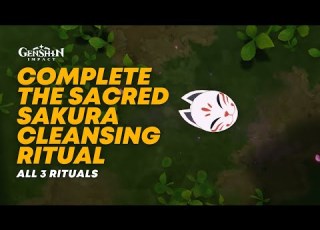 Complete The Sacred Sakura Cleansing Ritual 0 3 All 3 Rituals Genshin Impact
