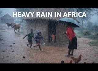  EP59 Heavy Rains My Dad Came To Bless Our New Home African Village Life