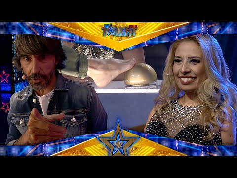Sin BRAZOS Pero SUPERANDO Las BARRERAS Gana El PASE DE ORO Audiciones 9 Got Talent España 2022 Sin BRAZOS Pero SUPERANDO Las BARRERAS Gana El PASE DE ORO Audiciones 9 Got Talent España 2022