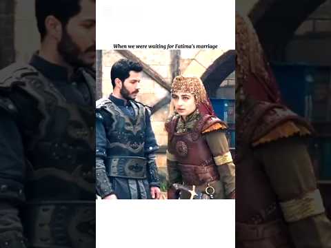 When We Were Waiting For Fatima S Marriage Turkishseries Kurulusosman Fatima Oguz Bala Leya