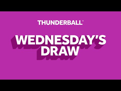 The National Lottery Thunderball Draw Results From Wednesday 18 March 2026