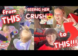  STARTED WITH AN EGG HUNT ENDED LIKE THIS Seeing Her CRUSH Family 5 Vlogs
