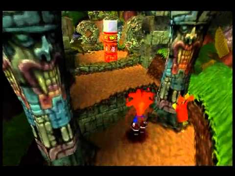 Crash Bandicoot Stage 2 Jungle Rollers No Gem Crash Bandicoot Stage 2 Jungle Rollers No Gem