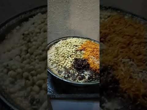 الرز البخاري لربوعية ألمركاز من يد الشيف عبدالرحمن يونس في منزل إسماعيل فلفلان ابو رويد