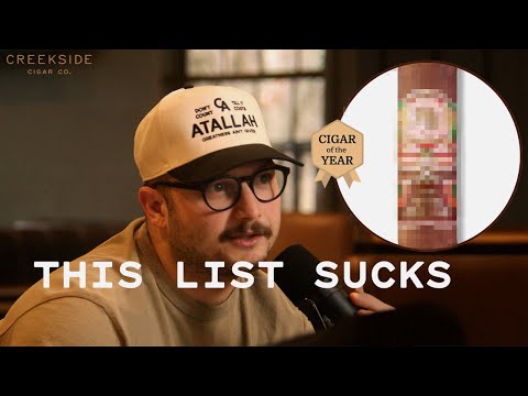 Reacting To Cigar Aficionado S Top 10 Cigars Of 2024 Creekside Podcast Ep 002