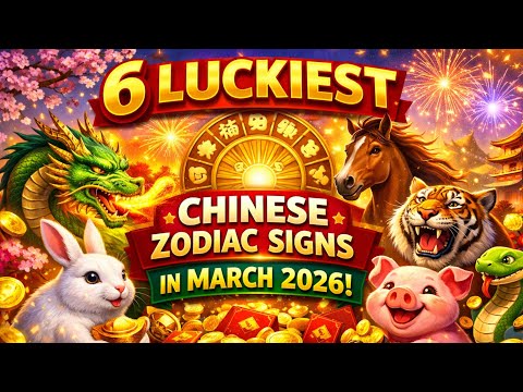 6 Luckiest Chinese Zodiac Signs In March 2026