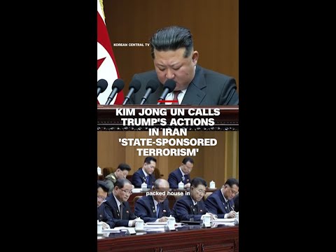 Kim Jong Un Calls Trump S Actions In Iran State Sponsored Terrorism
