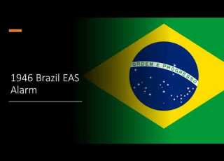  1946 Brazil EAS Alarm