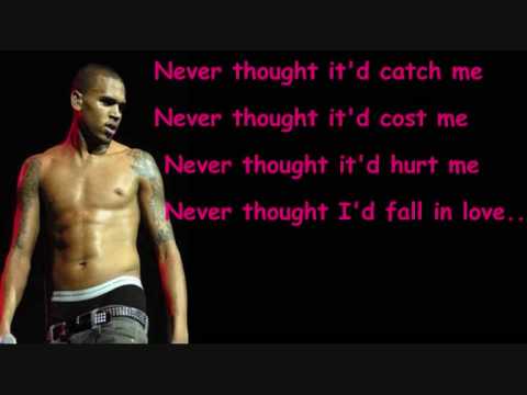 Chris Brown Cry No More Lyrics