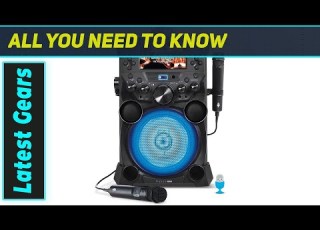  Singing Machine SDL9040 Fiesta Voice Your Ultimate Home Karaoke Party