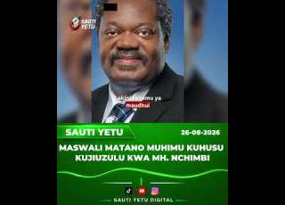  KWANINI MAKAMU WA RAISI MH NCHIMBI KAJIUZULU Usisahau Kusubscribe Kwa Habari Mbalimbali