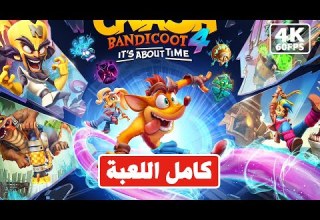 تختيم كراش بانديكوت4 اللعبة كاملة Crash Bandicoot 4 PS5 4K 60FPS