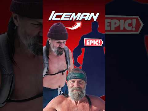 This Man Is Fire Even In The Ice Wim Hof The Iceman Ice Shots