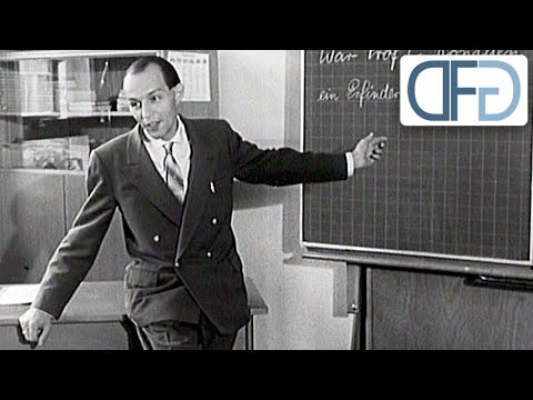 Lehrberuf Im Jahre 1959 Leben Und Arbeiten Als Volksschullehrer