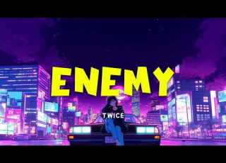 TWICE ENEMY Lyrics Video J Pop Anime OST Kan Rom Eng Lyrics
