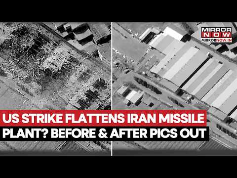 US Strike Flattens Iran Missile Plant Before After Images Reveal Massive Damage Watch Video