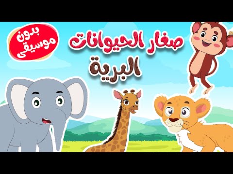 أغنية أين أبي الحيوانات البرية بدون موسيقى