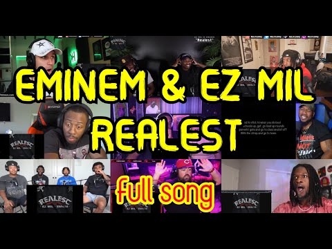EMINEM X EZ MIL REALEST UNCUT REACTION MASHUP