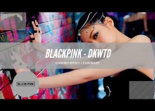  CONCERT EFFECT FANCHANT BLACKPINK DONT KNOW WHAT TO DO