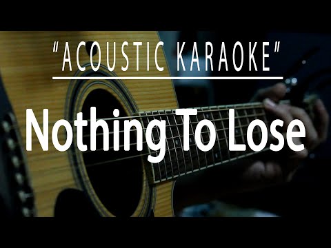 Nothing To Lose Michael Learns To Rock Acoustic Karaoke