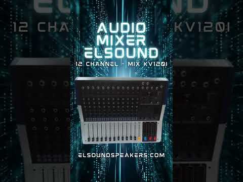 Audio Mixer Elsound 12 Channel MIX KV120I Solusi Audio Profesional 0851 7988 9353