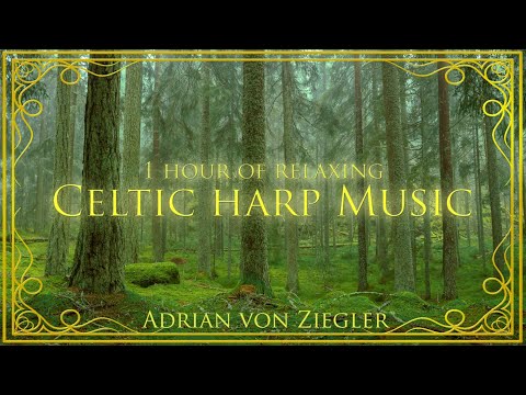 1 Hour Of Relaxing Celtic Harp Music By Adrian Von Ziegler