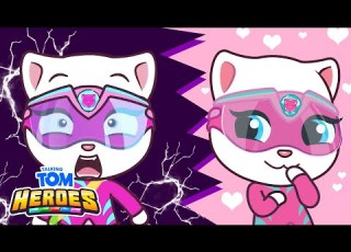 Angela S Evil Twin Heroes Month Talking Tom Heroes Episode 23
