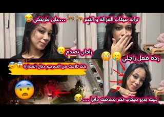  تراند ميكاب الغزال والنمر بنت كورية تلاحت من السرجم وانت احرت ردة فعل راجلي على الميكاب