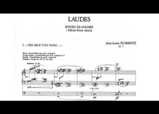  Jean Louis Florentz Laudes Kidân Za Nageh Op 5 SCORE VIDEO