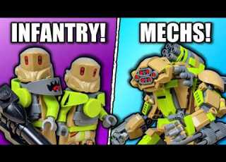 I Built An Army Of LEGO Jungle Mechs