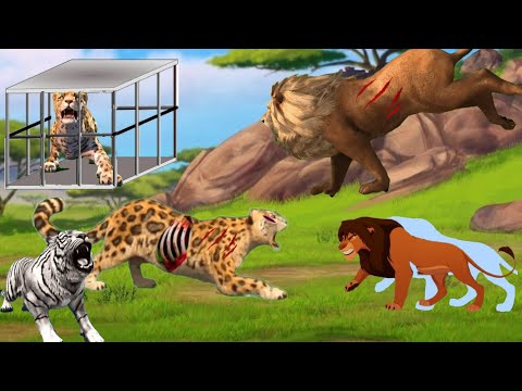 Simba The Lost Lion In The Eastern Forest Simba The Lion King Of The Jungle Cartoon Dida S Tales