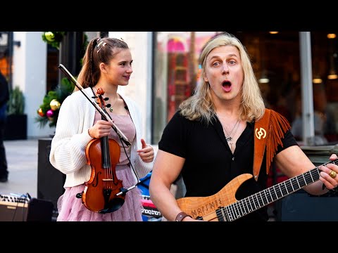 I Ask If She Knows Led Zeppelin And This Violinist Steals The Show