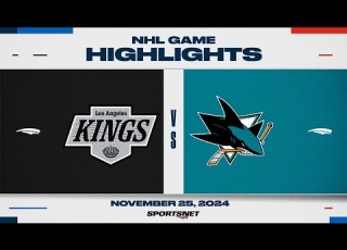  NHL Highlights Kings Vs Sharks November 25 2024
