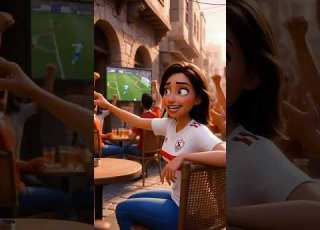  ماتش الأهلي والزمالك مش كورة بس ده أعصاب خناقة وضحك هستيري Cartoon Ai Video Youtubeshorts