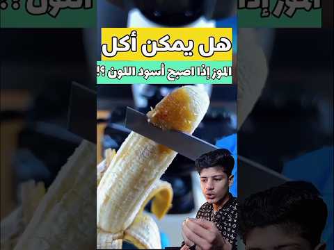 بقع الموز السوداء تحت الميكروسكوب البورسعيدي