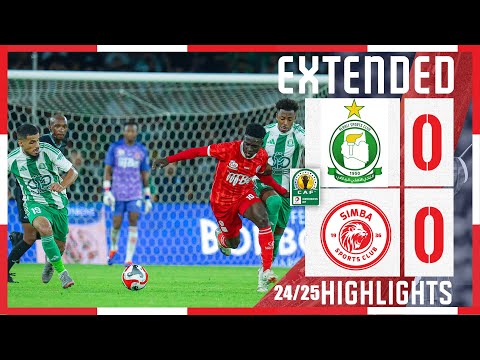 CAF CONFEDERATION CUP AL AHLY TRIPOLI 0 VS SIMBA SCL 0