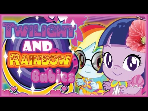 My Little Pony Twilight Sparkle And Rainbow Dash Babies Game HD