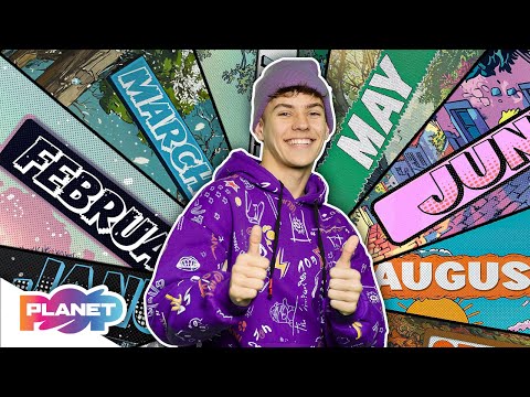 Months Of The Year ESL Songs For Kids Planet Pop