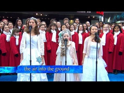 GMA S Epic Frozen Sing A Long Live