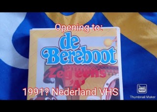  Opening To De Bereboot Zeg Eens A 1991 Nederland VHS