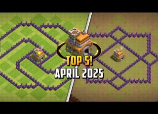  أفضل ٥ تصميم تاون هول ٧ TH7 الأساسي نسخ الرابط ٢٠٢٥ كلاش أوف كلانس