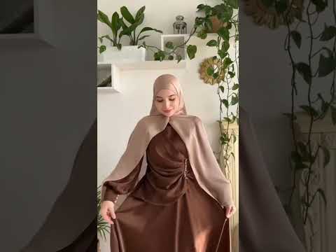 لفة حجاب للمناسبات بسيطة ورقيقة