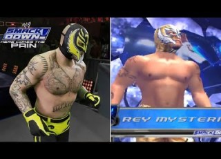 WWE 2K19 Vs SmackDown Here Comes The Pain Character Comparison
