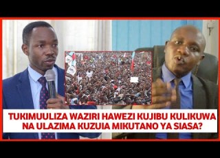  Waziri Katambi Apigwa Maswali Na Wakili Kilatu Kwanini Azuie Mikutano Ya Kisiasa