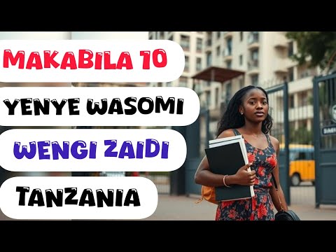 MAKABILA 10 YENYE WASOMI WENGI TANZANIA