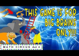  YOU NEED A 200 IQ FOR THIS GAME Math Circus Act 4 2004