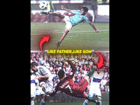 Ronaldo JR Just Like His Father
