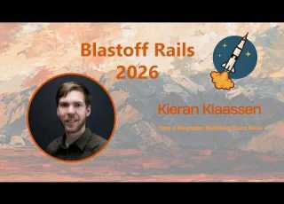 Blastoff Rails 2026 Keynote Building Cora Solo By Kieran Klaassen