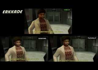Comparison True Crime Streets Of LA PS2 Vs GC Vs Xbox