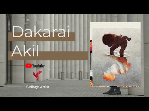 Dakarai Akil Collage Artist At AiA Films
